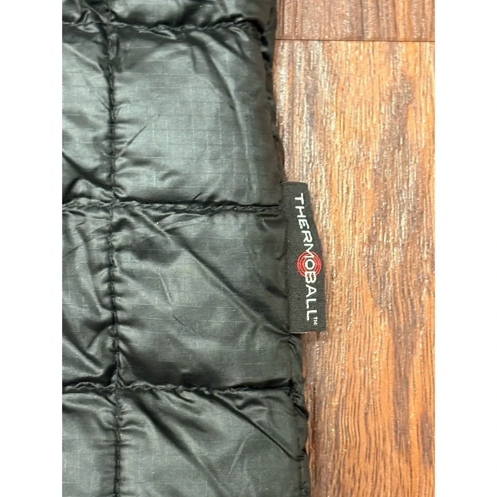 The North Face Reyes ThermoBall Insulated‎ Button Shirt Jacket Black Men L C916